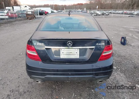 2013 Mercedes-Benz C 300 Sport 4Matic from USA, damaged, VIN WDDGF8AB4DA798231